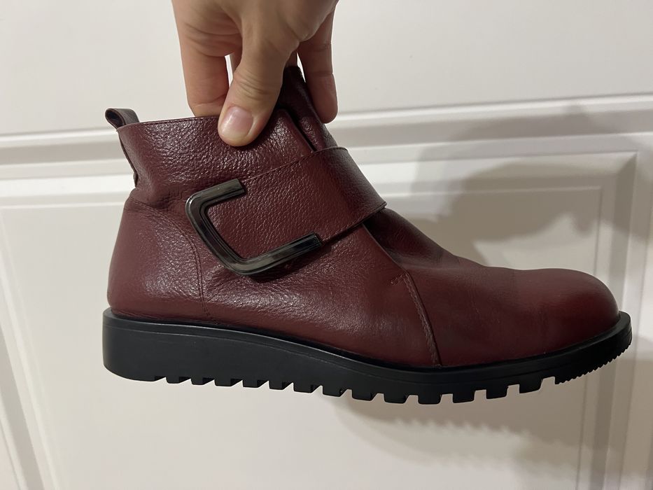 Ботинка натуральная кожа