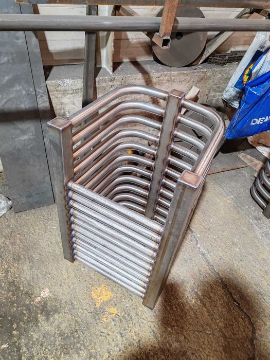 cazan incalzire/serpentina/registru centrala soba 700x450x450 INOX