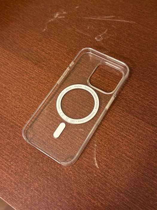 Husa Apple Originala cu MagSafe – iPhone 15 Pro (Transparenta)