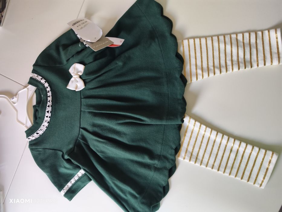 Нов сет за момиченце 9-12 м.