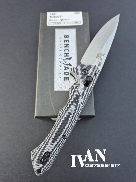 Сгъваем нож Benchmade Mc Henry & Williams 1401 Bugout Model