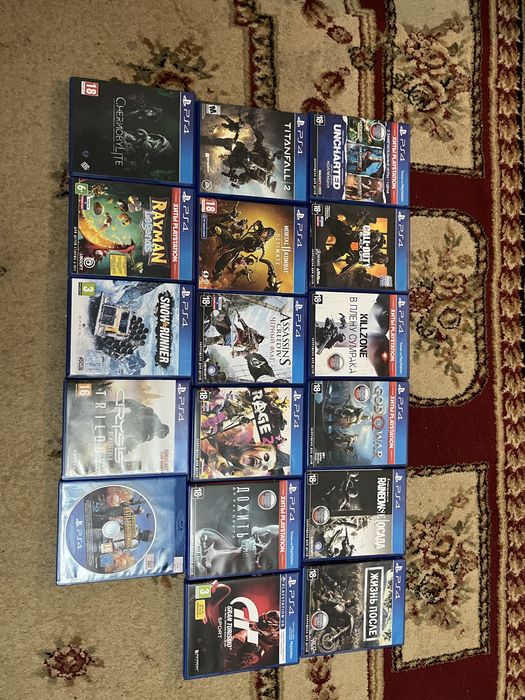 Продаю игры на пс 4