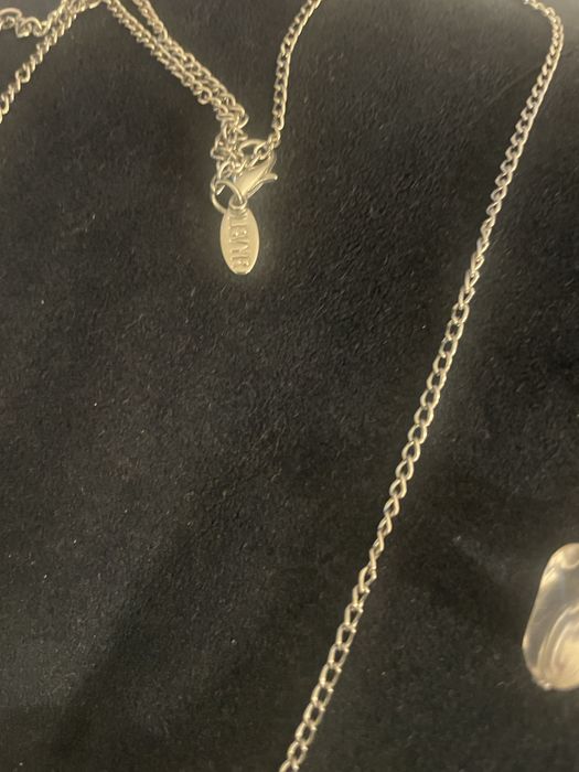 Сребърни пръстени и колие Lbvyr,висулка с мойсанит