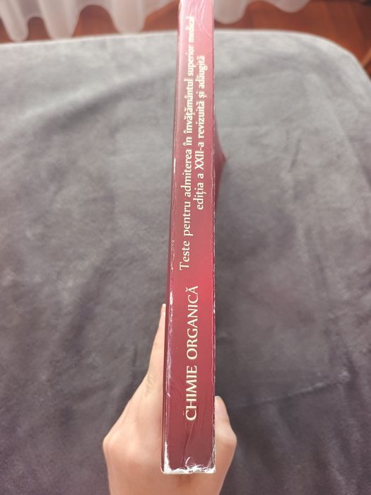 Chimie organica- teste pentru admitere