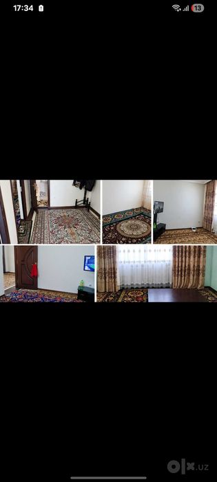 2 qavatli domni 2 qavatidagi 3 honali kvartira