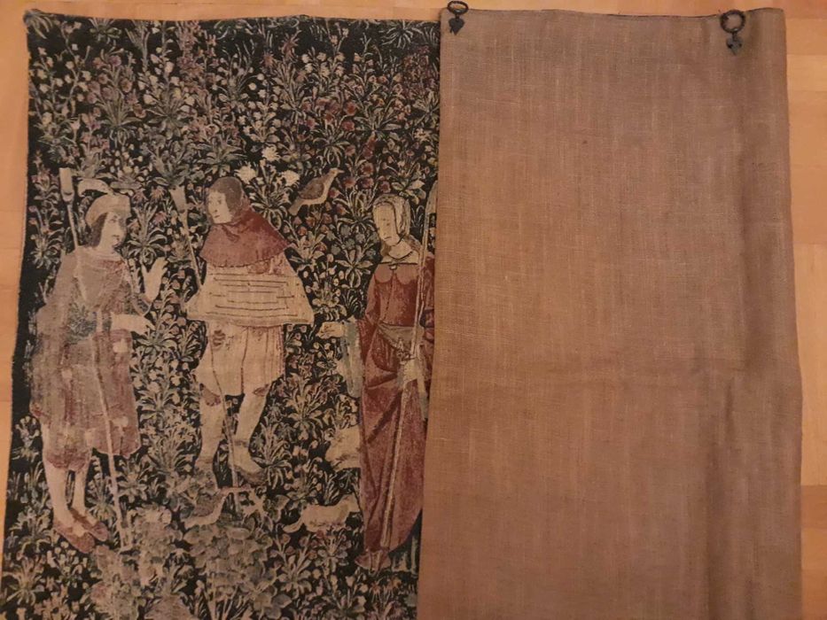 Tapiserie medievala "Noble Pastorale", Franta.