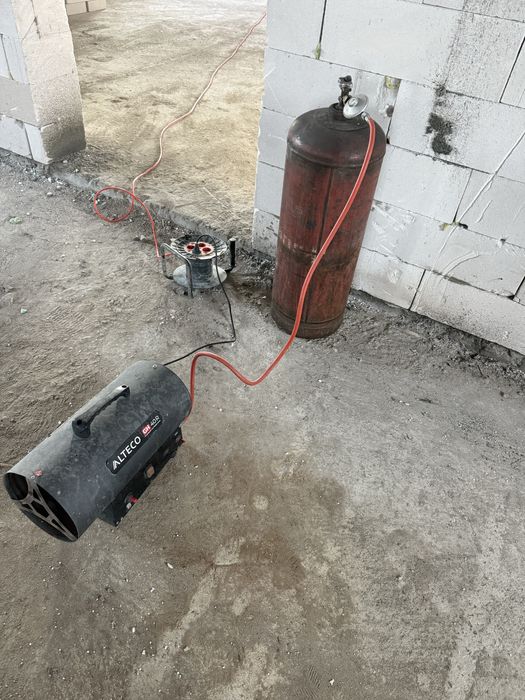 Газовый пушка с регулятором и балоном полный