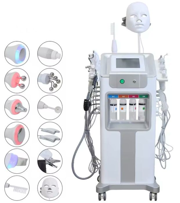 Продавам професионален мултифункционален козметичен апарат Hydra Facial 12 в 1