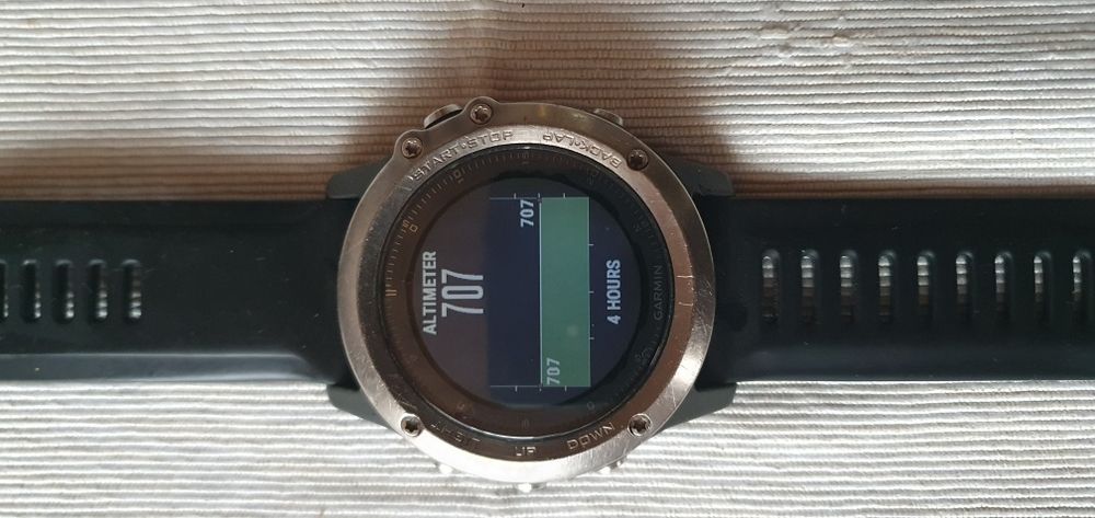 Smartwatch Garmin Fenix 3, sapphire, titanium, safir, gps