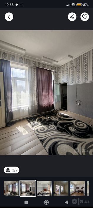 Аренда 3× комнатный дом участок 6 соток  на Гузаль Махаля