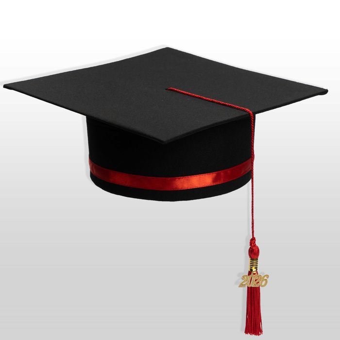 Toca, Esarfa si Cocarda, Set Nepersonalizat, Rosu, Liceu, Facultate