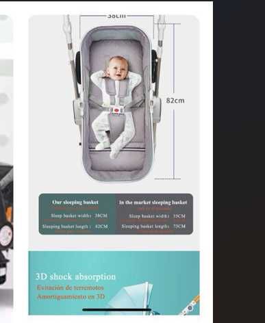 Детская каляска трансформер многофукцилгальная каляска