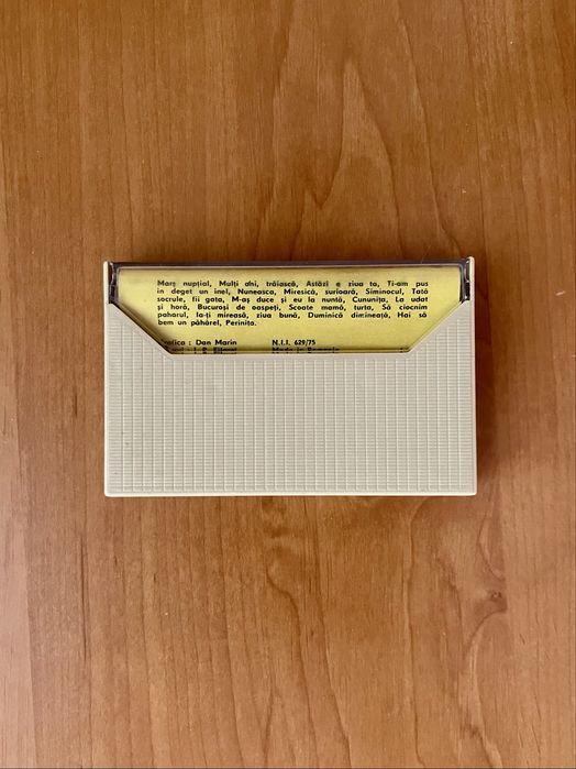 Caseta test calibrare demonstrativă