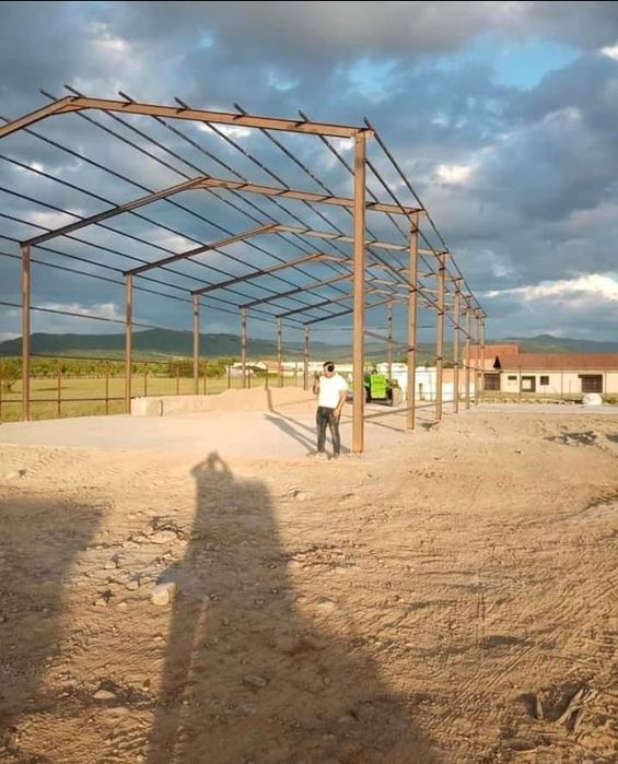 Vând hale metalice ne deplasăm în toată țara acceptăm și variante aut