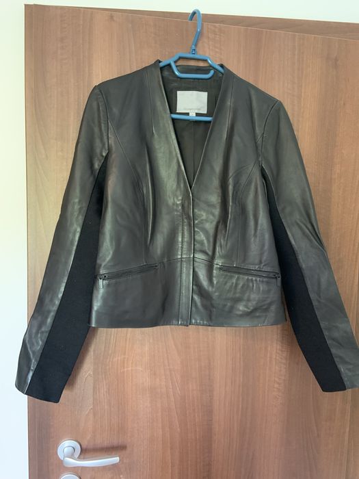 Geaca de piele eleganta