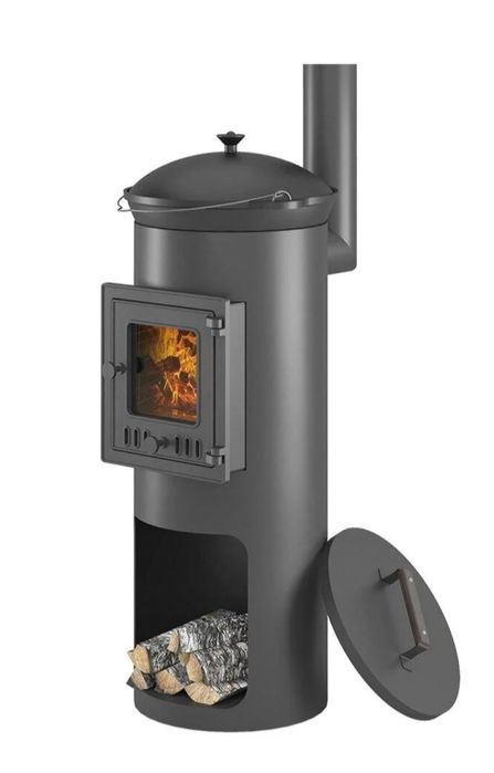 Печь под казан от Шефа Везувий