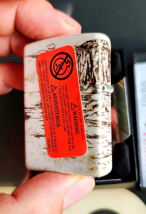 Brichetă Zippo nouă, sigilată, în cutie, model 540 Western Design