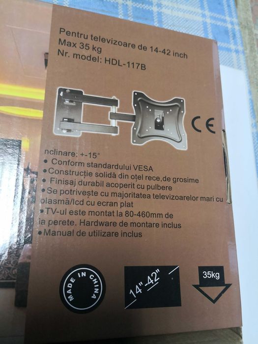 Suport TV reglabil 14 - 42 inch, max. 35 kg