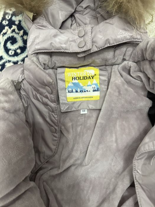 комбинезон зимний для девочки