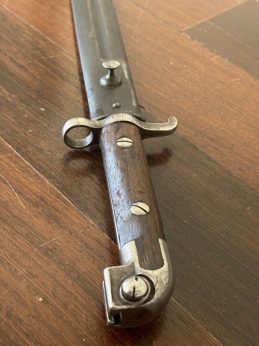 Baionetă Mauser S84/98 + teacă, WW1/WW2