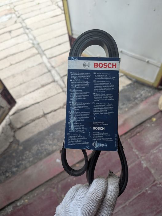 Поликлиновой ремень Bosch