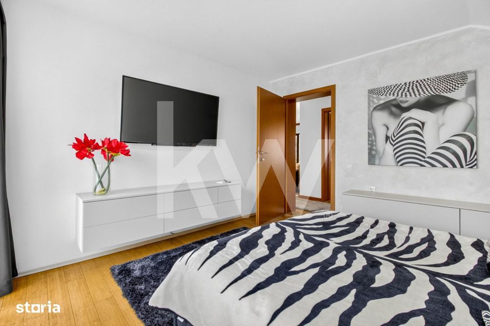 Inchiriere casa moderna cu 4 dormitoare, teren 1300 mp - zona Stupini,