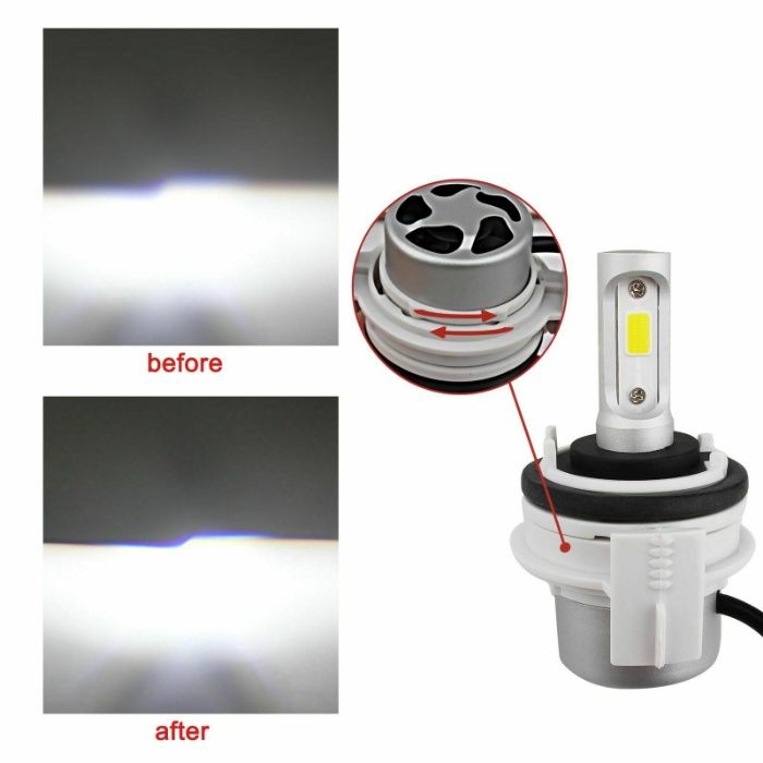 Adaptoare becuri led H7 BMW Seria 3 E46 1998 - 2004 set 2 buc.