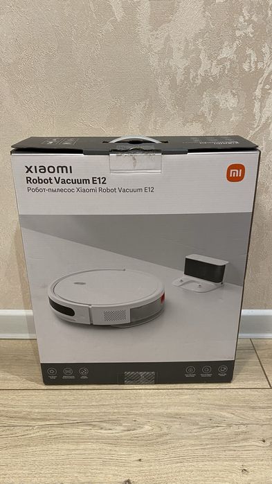 Продаётся робот пылесос Xsiaomi vacuum E12 с функцией влажной уборки..