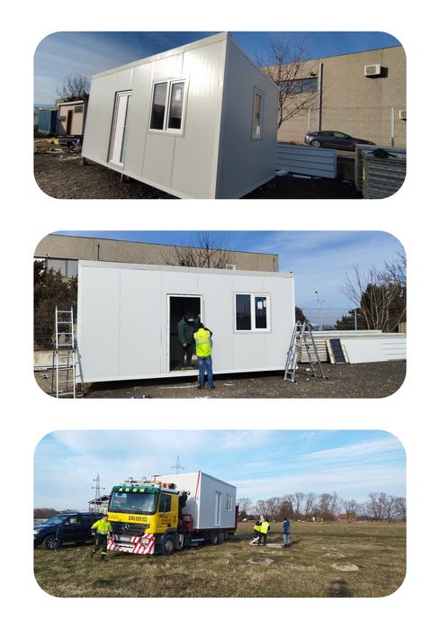 Panouri termoizolante și case pe structura metalică