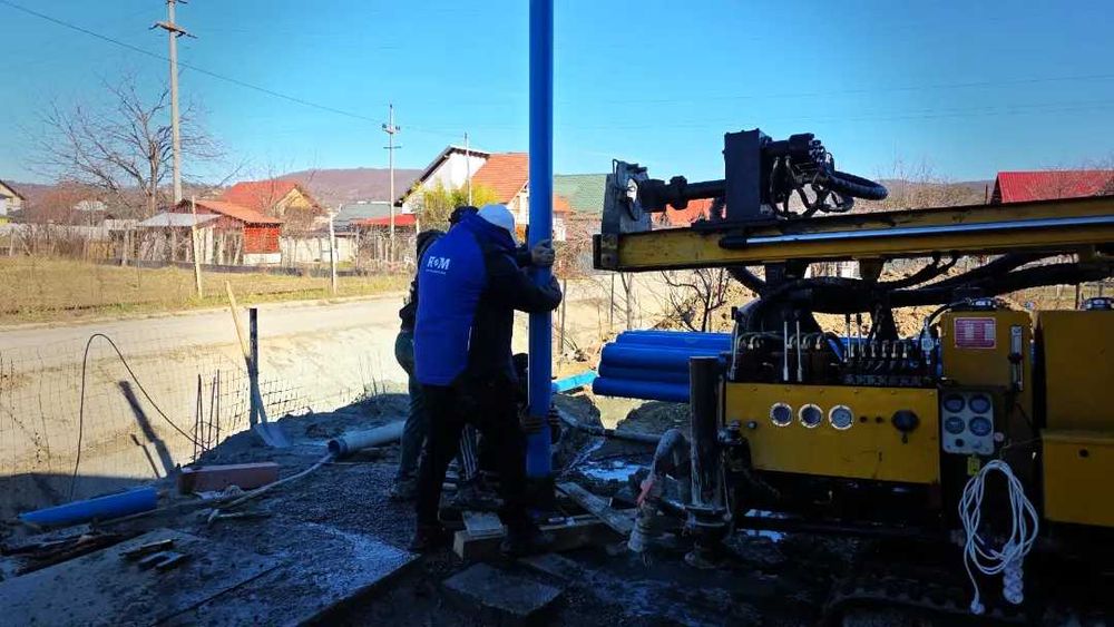 Foraje puturi apa de la 100lei; calitate garantata, oferim si garantie
