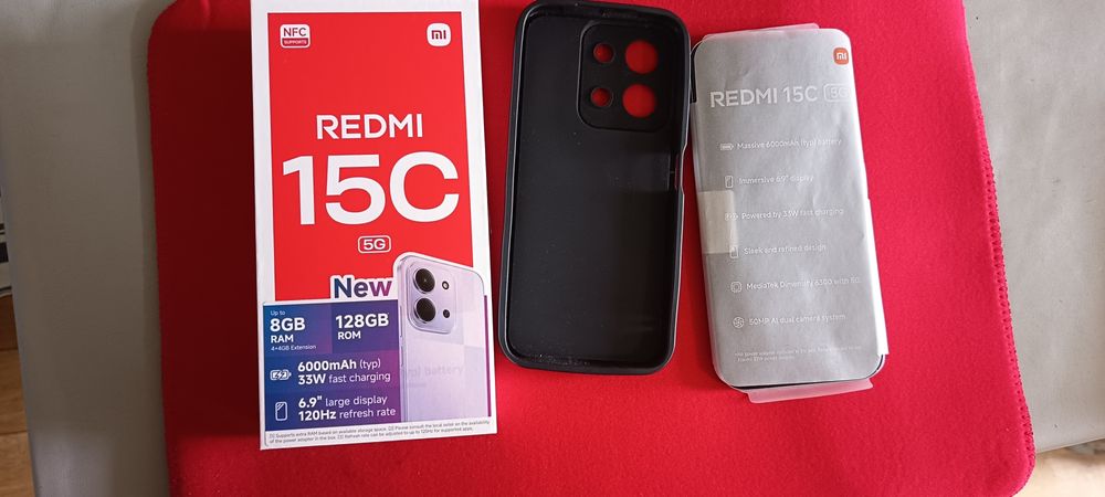 Redmi 15C 5G - up to8(4+4) RAM/128 GB
