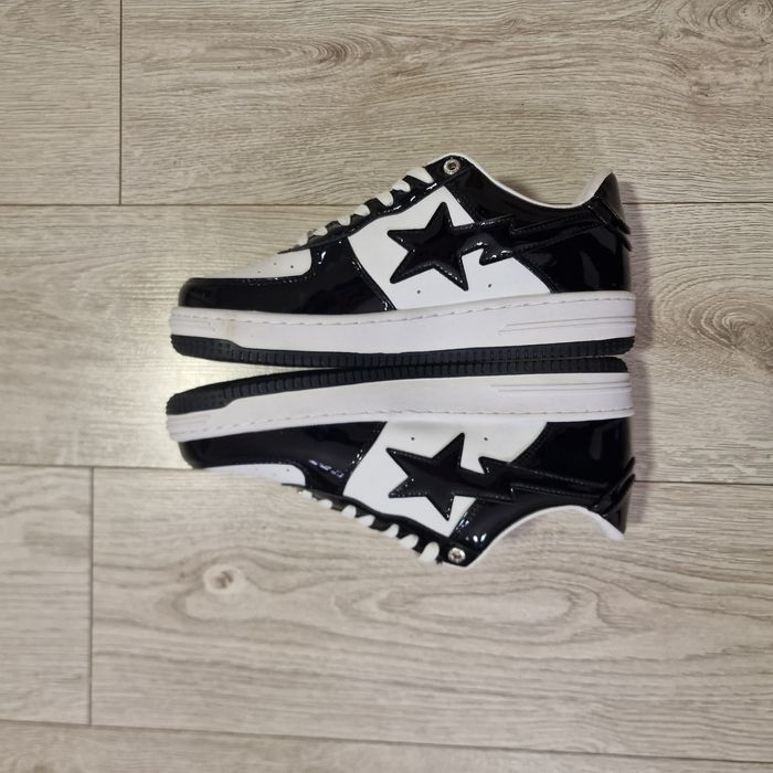 Bapesta negru si alb