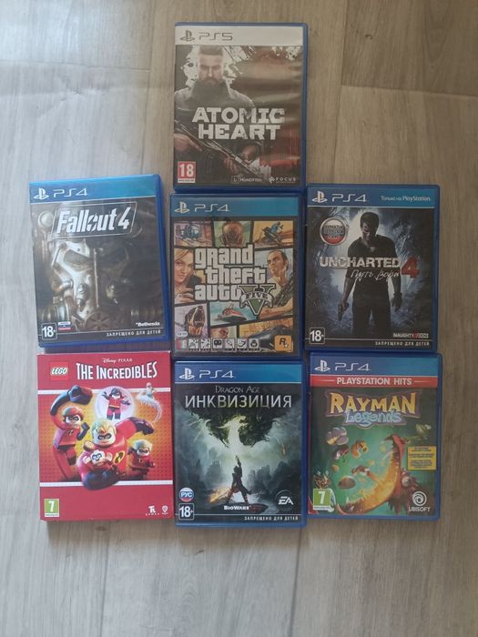 Игры на дисках ps4 ps5