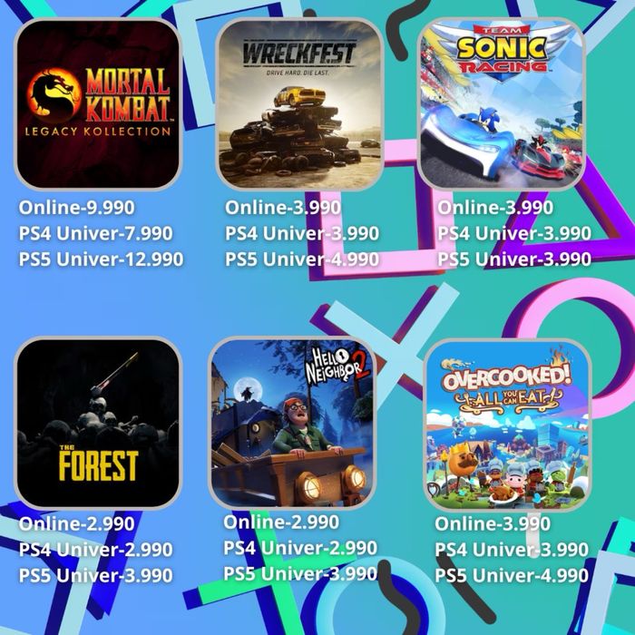 установка игр на ps4/ps5