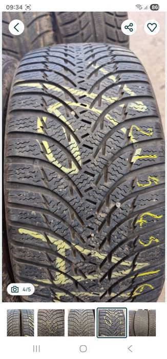 215 45 16 Kumho Falken 5 anvelope iarna