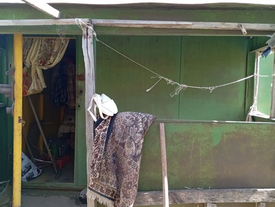 Домик металлический