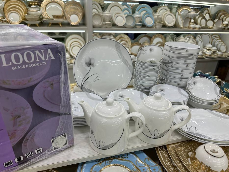 Loona, Torix, Milano, luminarc небьющийся посуда, 12 персон,12 kishili