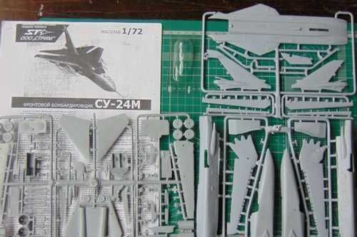 Сборная модель самолета Су-24М (Звезда, 1:72)
