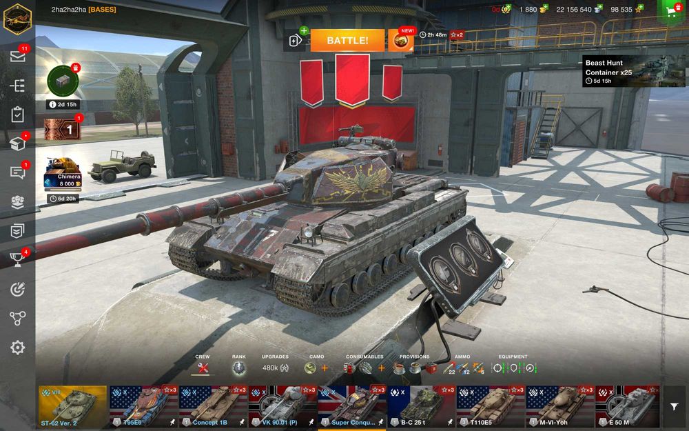 Аккаунт WoT Blitz