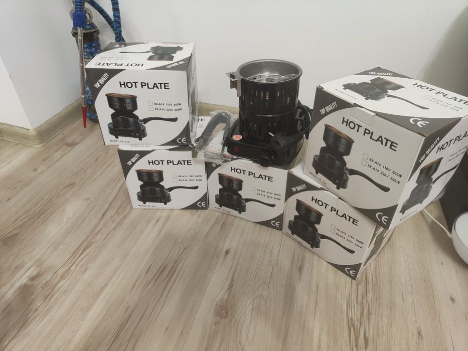 Oferta Speciala!$toc limitat!Incalzitor carbuni 800W narghilea premium