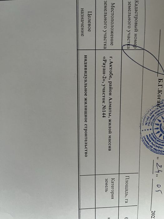 Рауан 2 участок 144