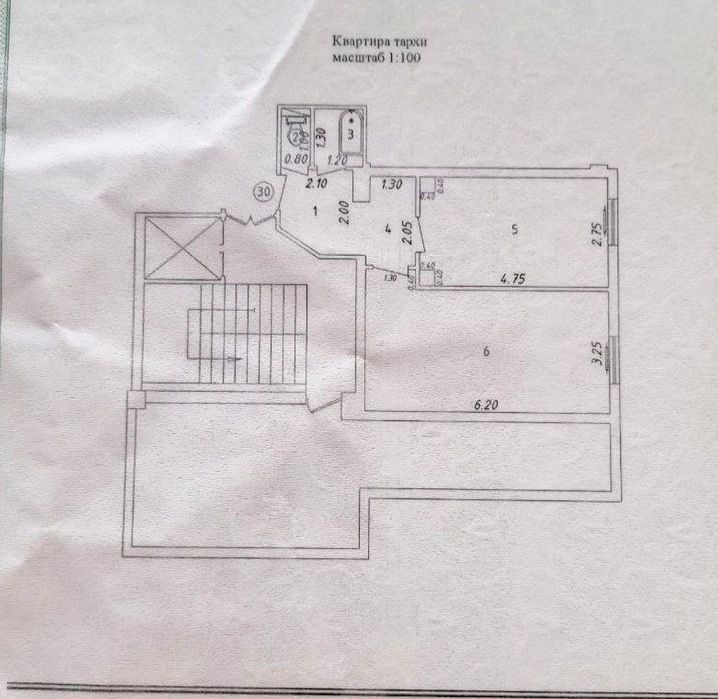 Кушбеги 2комн/6/9, 42м² Разделка, Панель. Средни ремонт. Ор-р: Бассейн
