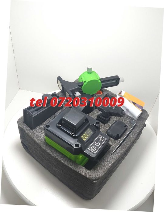 Reducere Auto Nivela Raza Ldvian Profesionala Laser 4d 16 Linii Verde