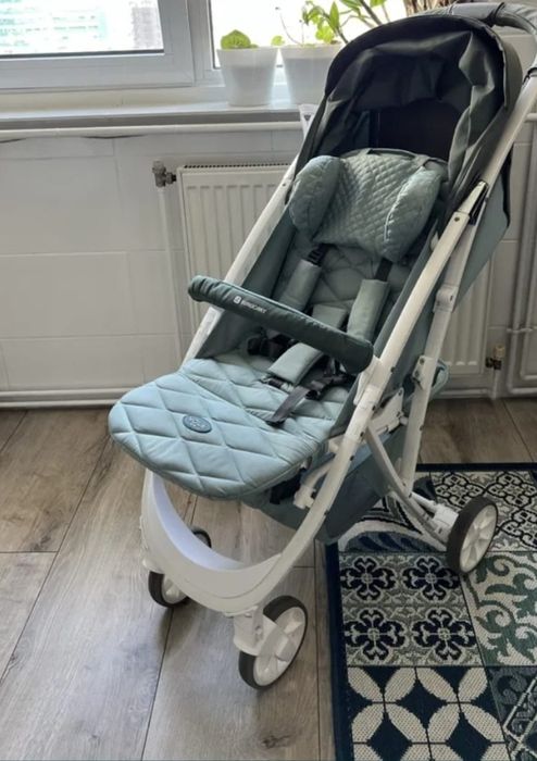 Carucior nou nascut Euro-Cart FLEX omologat pana la 22 kg 0 - 36 luni, Verde 400 lei
