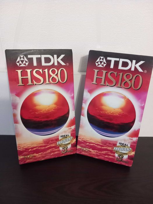 VHS видеокасети чисто нови с различно времетраене и цени