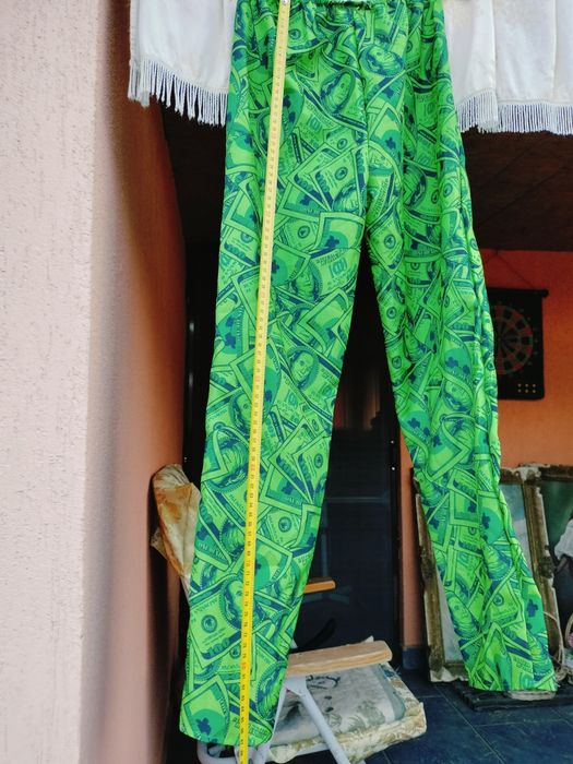 Costum elegant ținută tematică copii – Sacou și pantaloni – Imprimeu Dolari / 100 USD  Mărime M/L