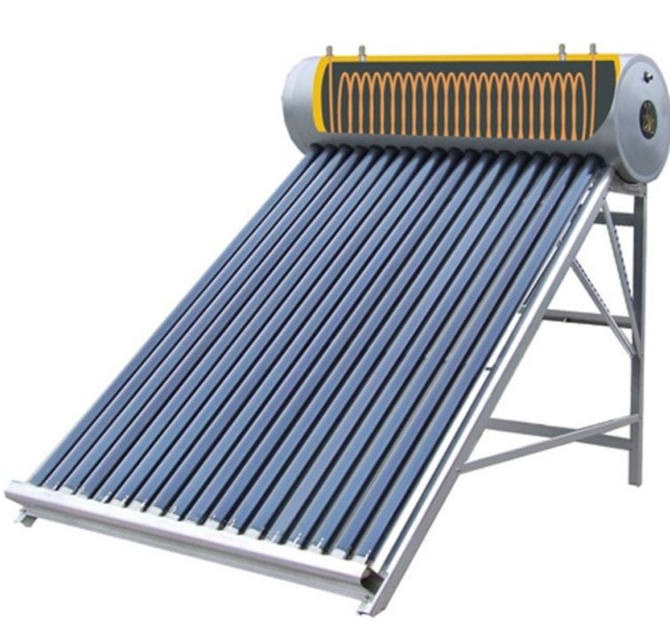 Quyosh batareyasi yordamida suv isitigichi