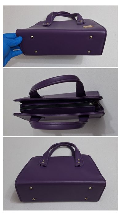 Geantă POLO Ralph Lauren Crossbody, poseta damă mov