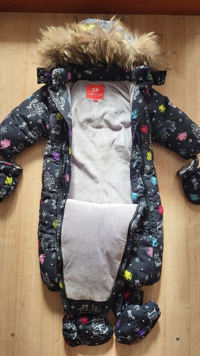 Детский зимний комбинезон
