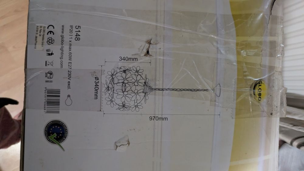Lustra tip pendul globo